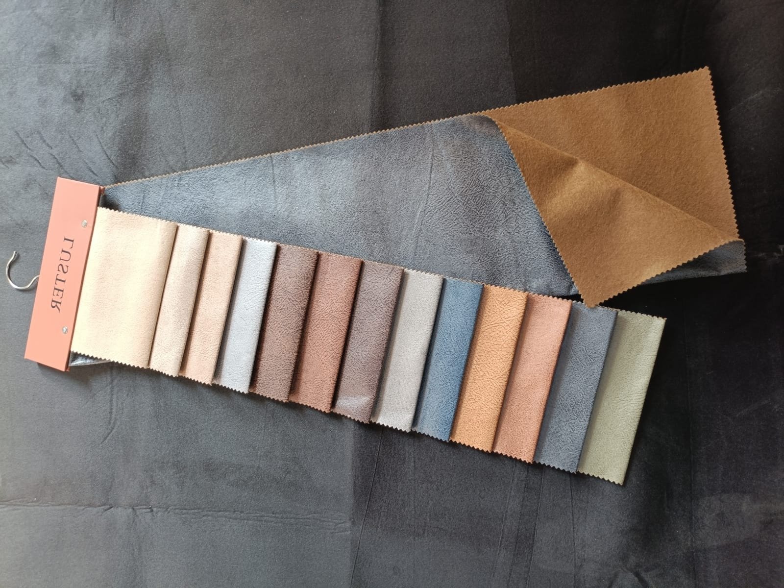 Imported leather Suede Fabric